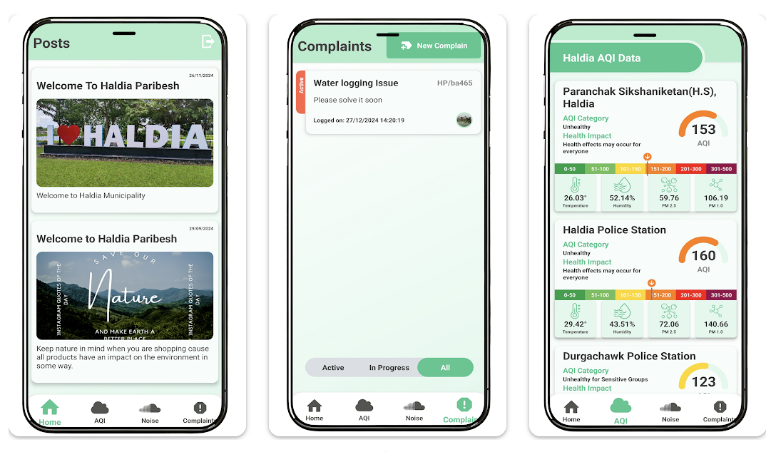 Haldia Paribesh App